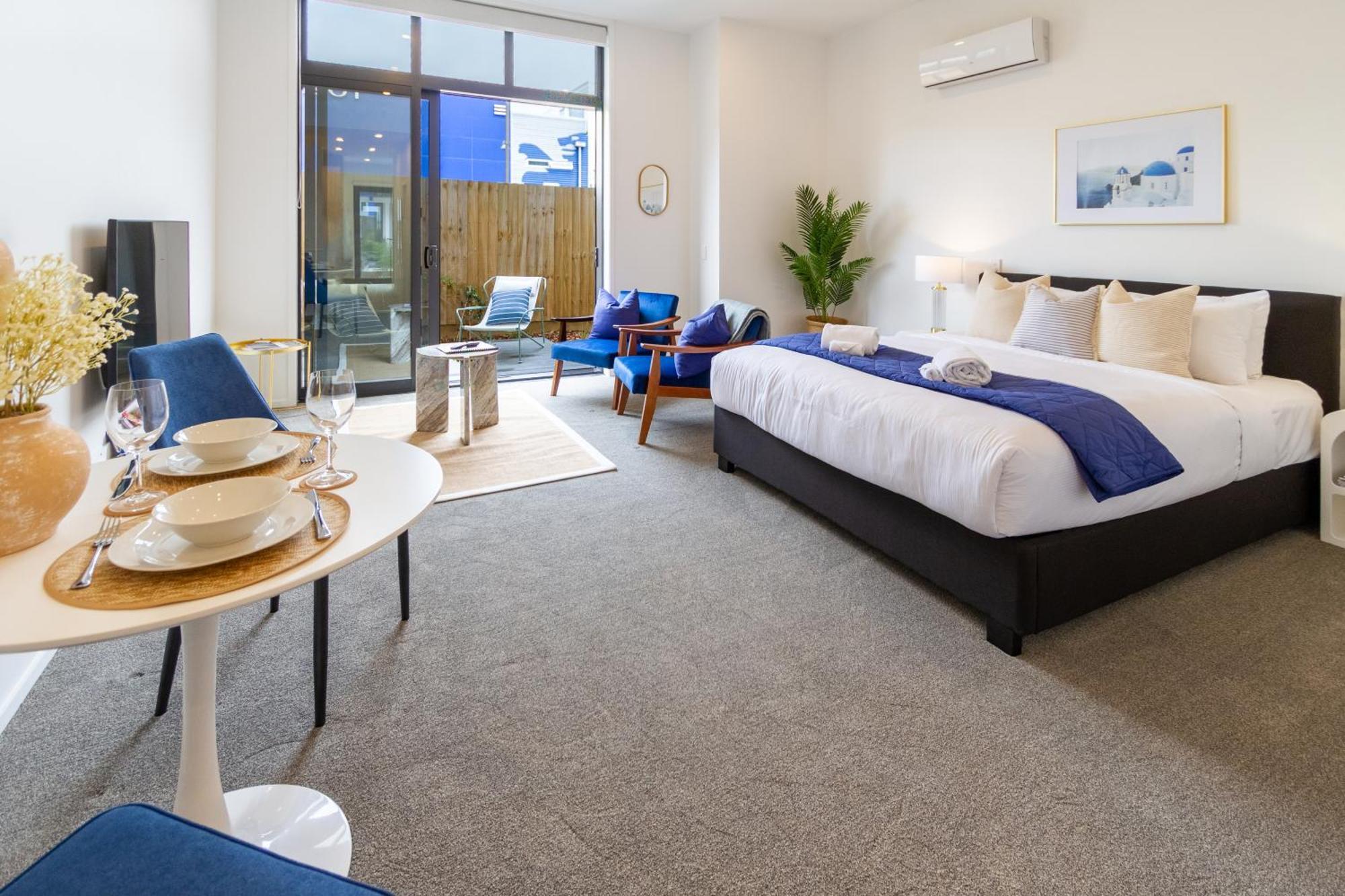 Central Christchurch Santorini Style 1Br Studio Exterior photo